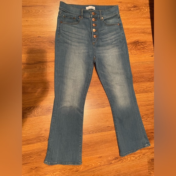 Loft brand kick crop denim size 25/0 petite - Picture 1 of 3